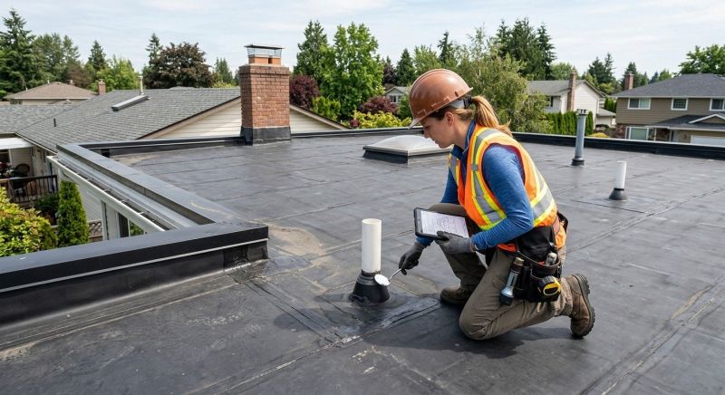 Single Ply Roof Inspection