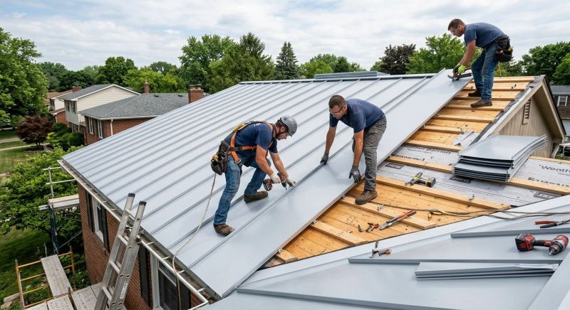 Aluminum Roof Installation in Gordonsville, VA