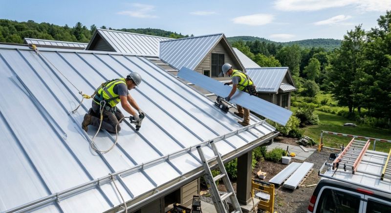 Aluminum Roof Installation in Palmyra, VA