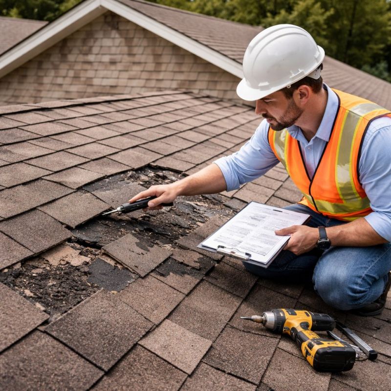Asphalt Roof Inspection in Charlottesville, VA