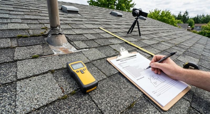 Asphalt Roof Inspection in Orange County, VA