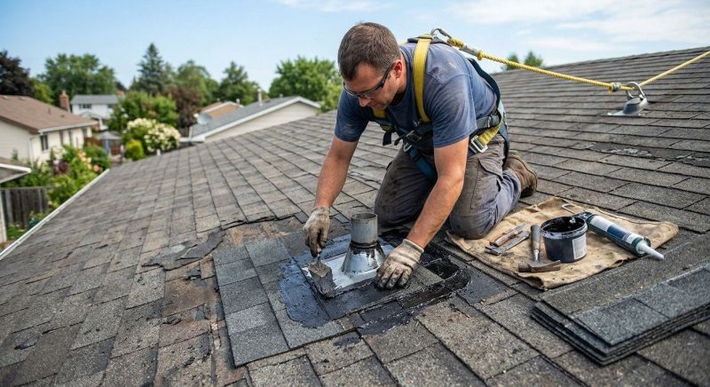 Asphalt Roof Leak Repair in Madison, VA