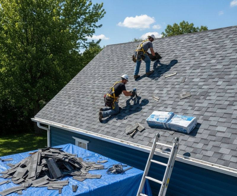 Asphalt Roof Replacement in Barboursville, VA