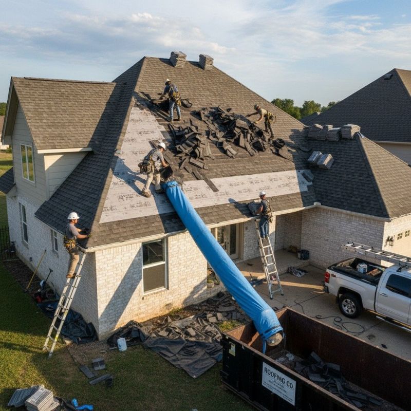 Asphalt Roof Replacement in Syria, VA