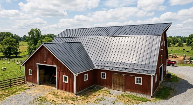 Barn Roof Replacement in Madison, VA