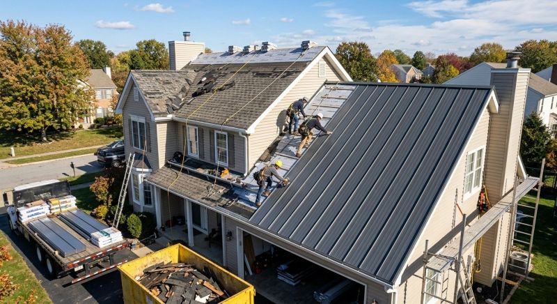 Barn Roof Replacement in Orange County, VA