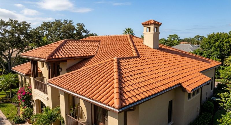 Barrel Tile Roof Installation in Ruckersville, VA