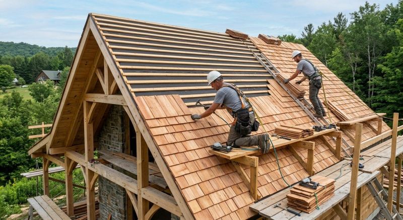 Cedar Roof Construction in Ruckersville, VA