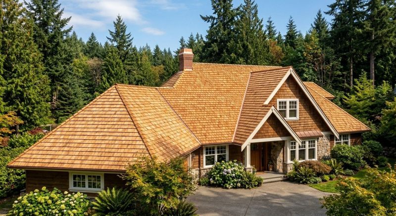 Cedar Roof Installation in Albemarle County, VA