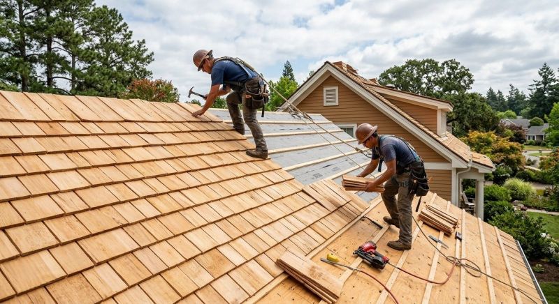 Cedar Roof Installation in Batesville, VA