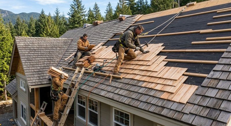 Cedar Roof Installation in Elkton, VA