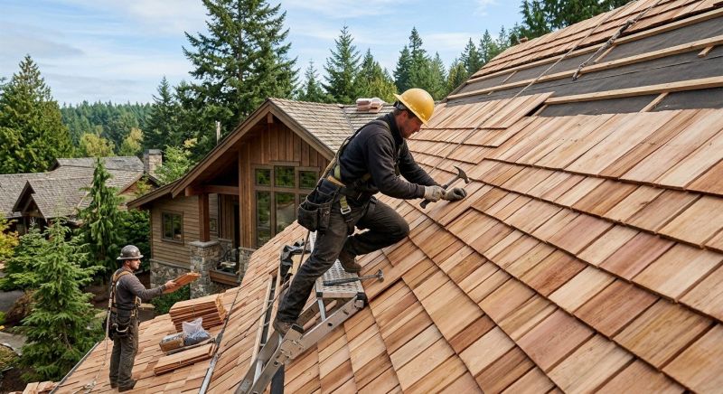 Cedar Roof Installation in Ruckersville, VA