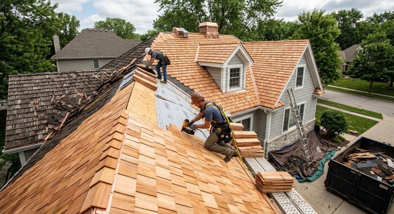 Cedar Roof Replacement in Orange, VA