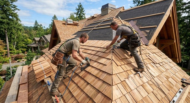 Cedar Shake Roof Construction in Orange, VA