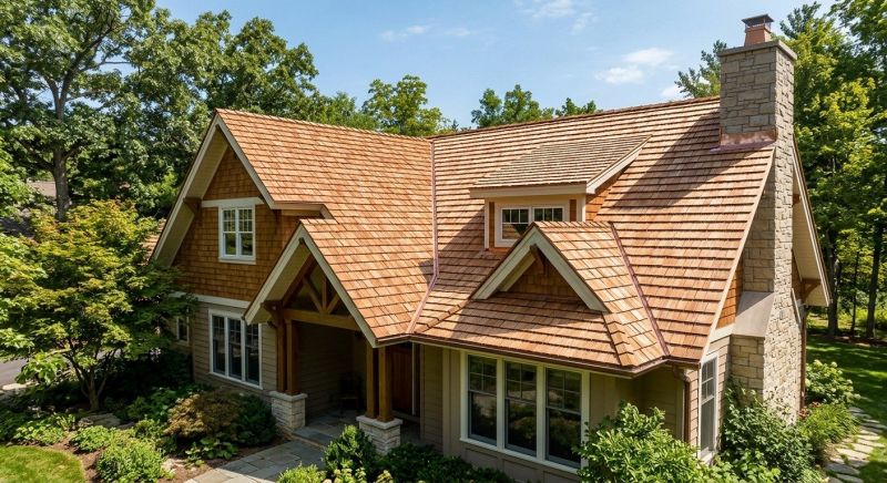 Cedar Shake Roof Construction in Palmyra, VA