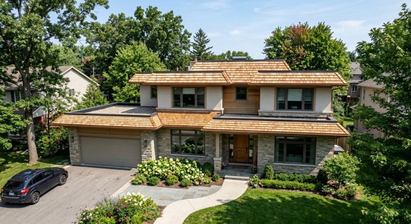 Cedar Shake Roof Construction in Syria, VA