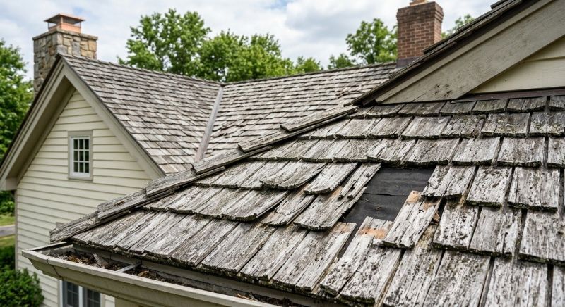 Cedar Shake Roof Repair in Charlottesville, VA