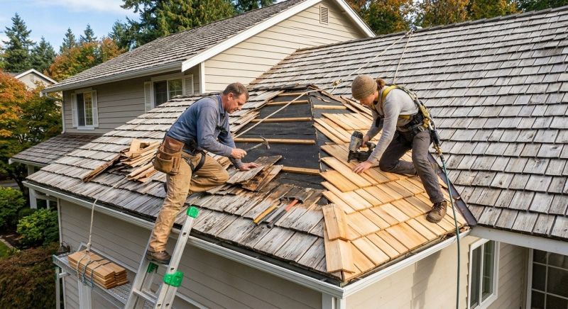 Cedar Shingles Repair in Keswick, VA