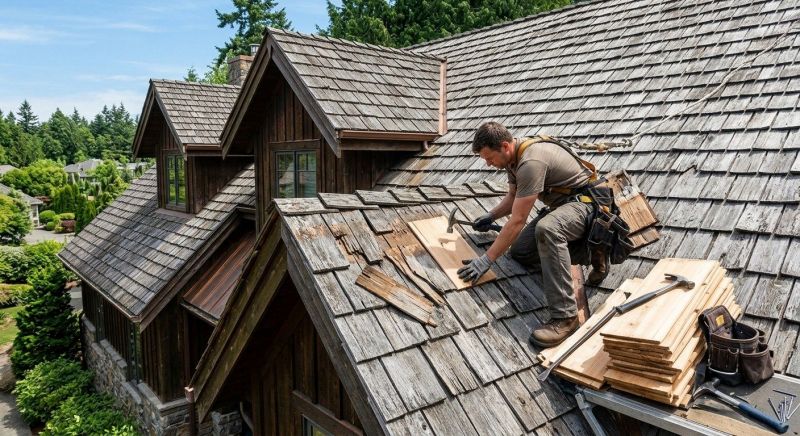 Cedar Shingles Repair in Louisa County, VA