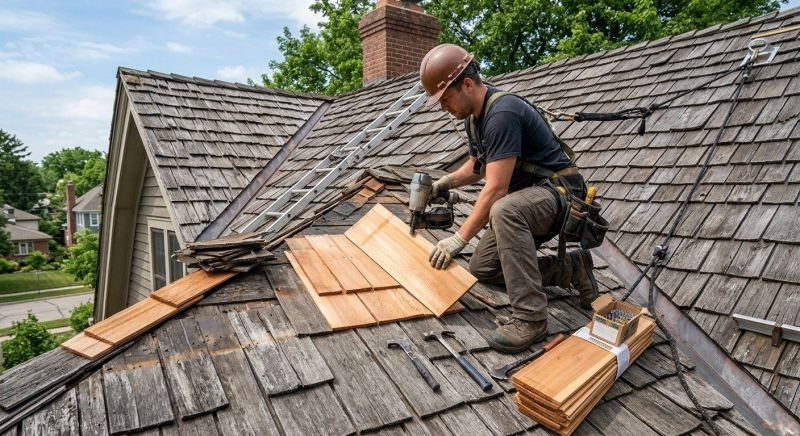 Cedar Shingles Repair in Madison, VA