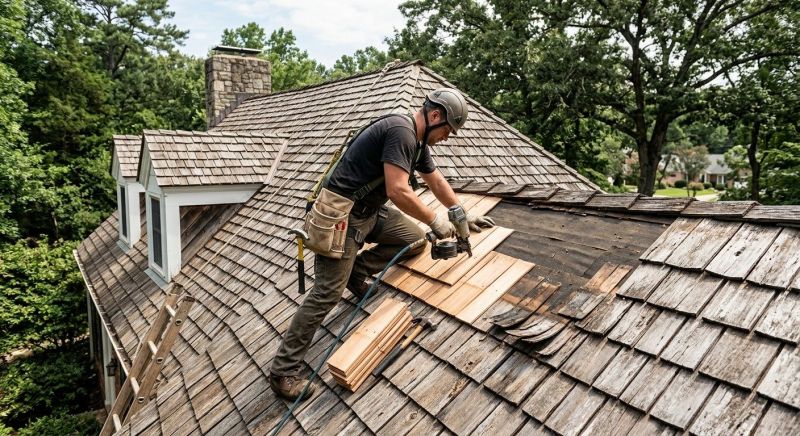 Cedar Shingles Repair in Orange County, VA