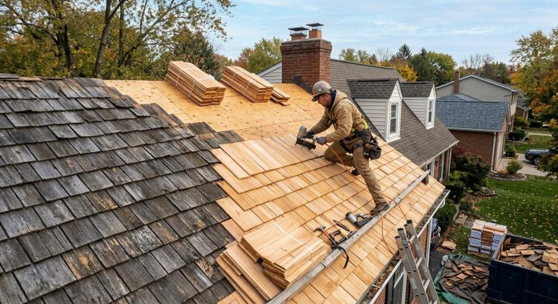 Cedar Shingles Replacement in Syria, VA