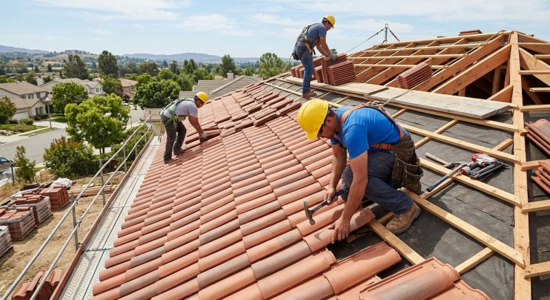Clay Roof Installation in Charlottesville, VA