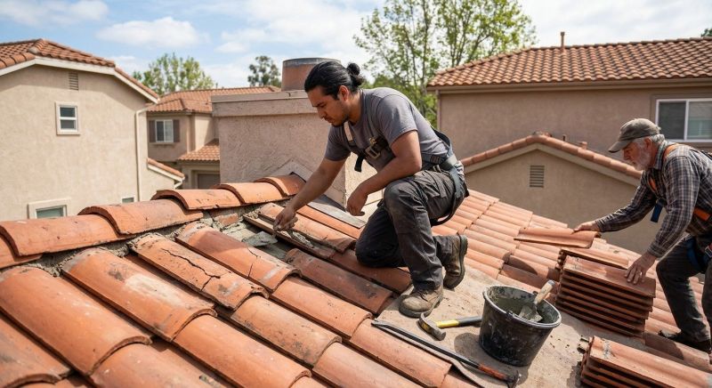 Clay Roof Leak Repair in Ruckersville, VA