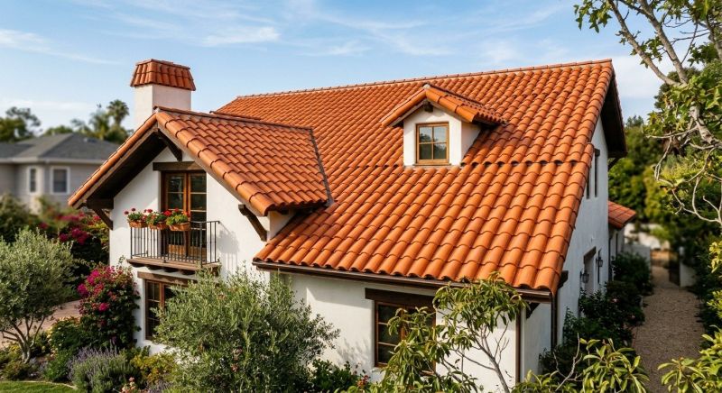 Clay Tile Roofing Installation in Ruckersville, VA