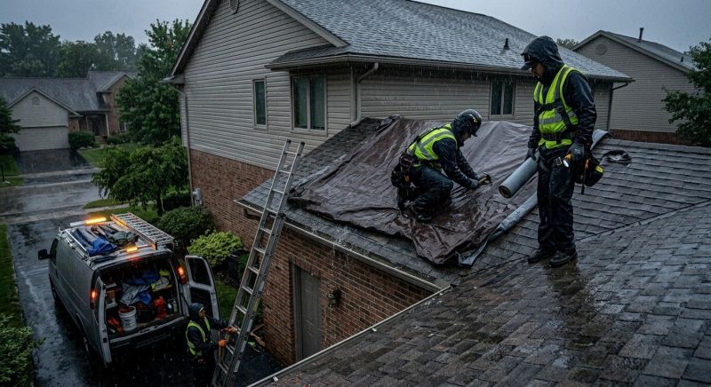 Collapsing Roof Repair in Ruckersville, VA