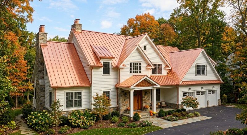 Copper Roof Replacement in Ruckersville, VA