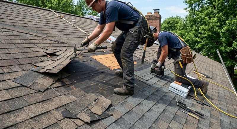 Damaged Roof Repair in Batesville, VA