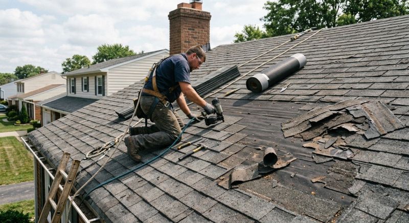 Damaged Roof Repair in Madison, VA
