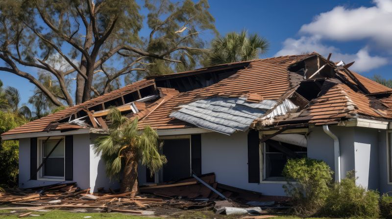 Damaged Roof Replacement in Albemarle County, VA