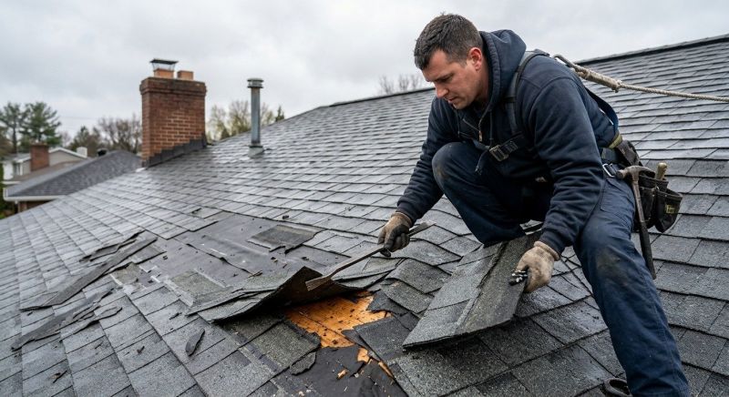 Damaged Roof Replacement in Ruckersville, VA