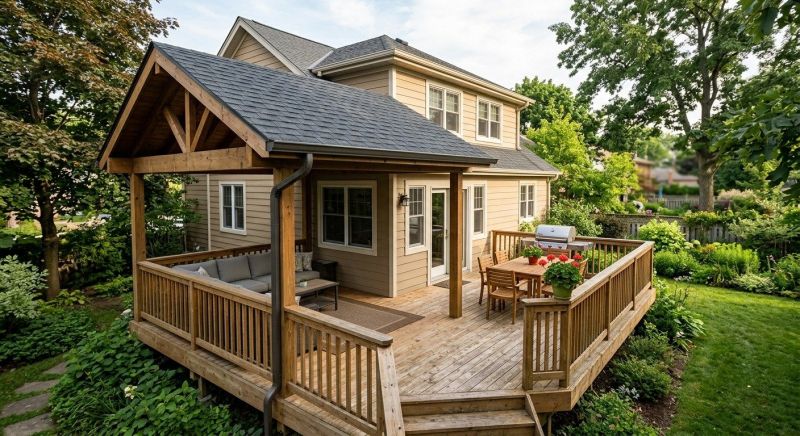 Deck Roof Construction in Ruckersville, VA
