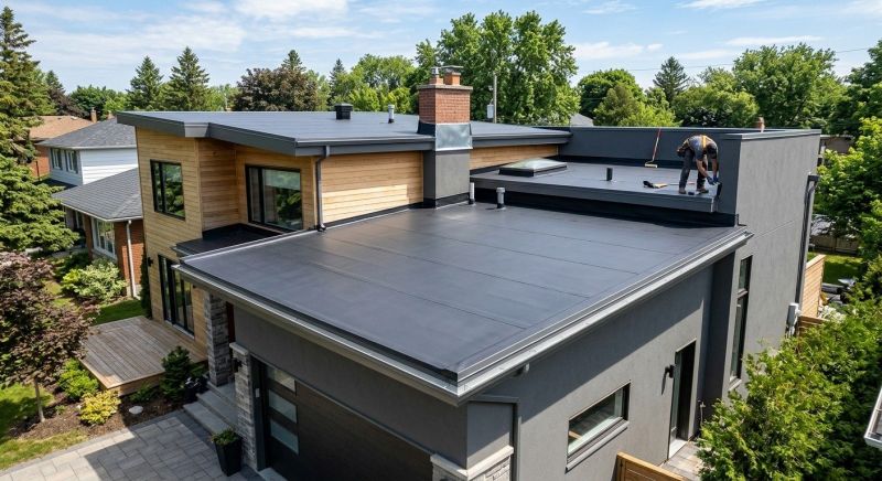 Epdm Roof Installation in Greene County, VA