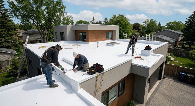 Flat Roof Installation in Ruckersville, VA