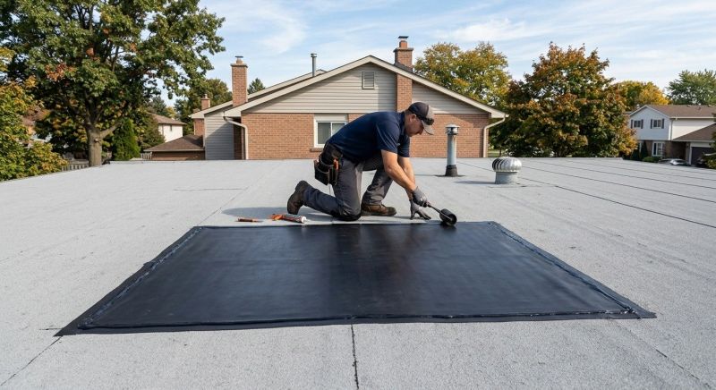 Flat Roof Repair in Keswick, VA