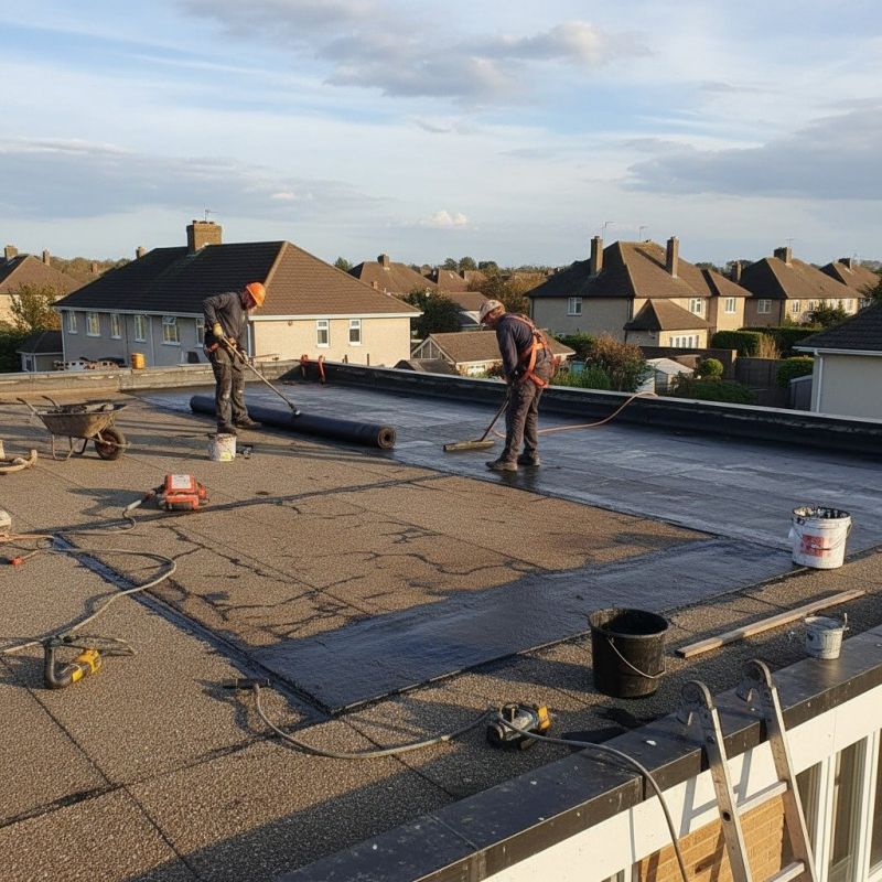 Flat Roof Repair in Palmyra, VA