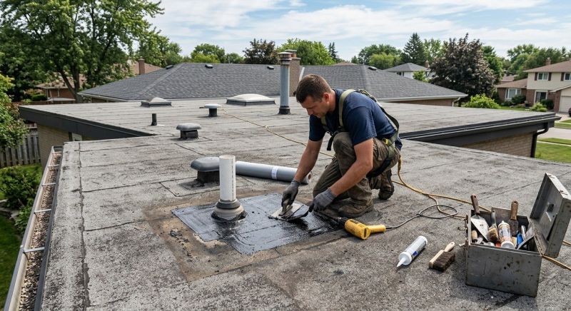 Flat Roof Repair in Shenandoah, VA