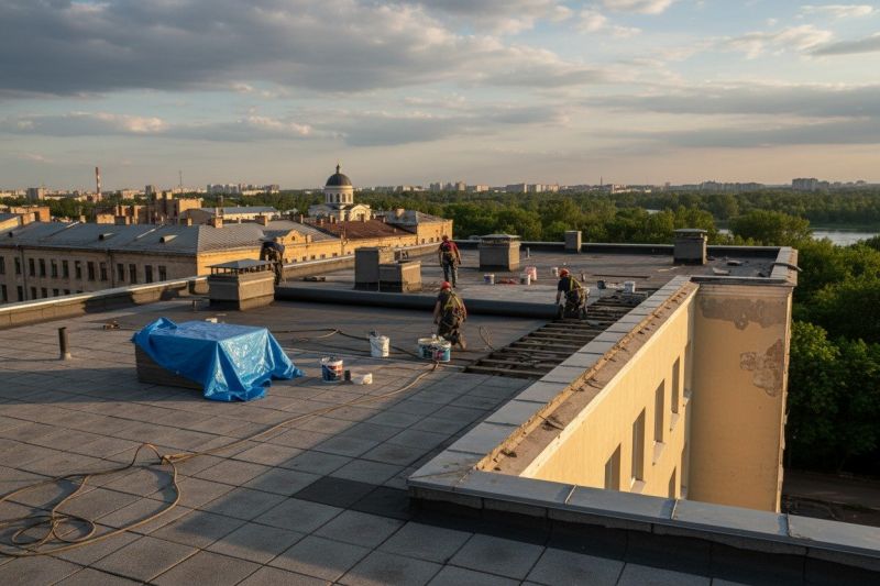 Flat Roof Replacement in Gordonsville, VA