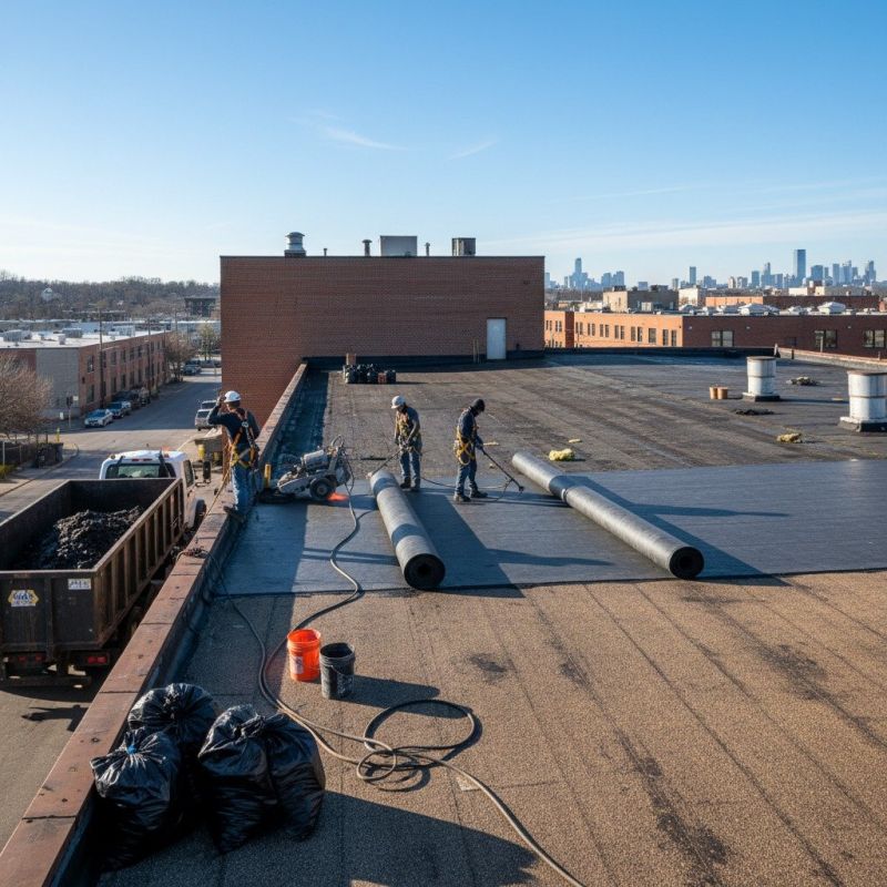 Flat Roof Replacement in Palmyra, VA