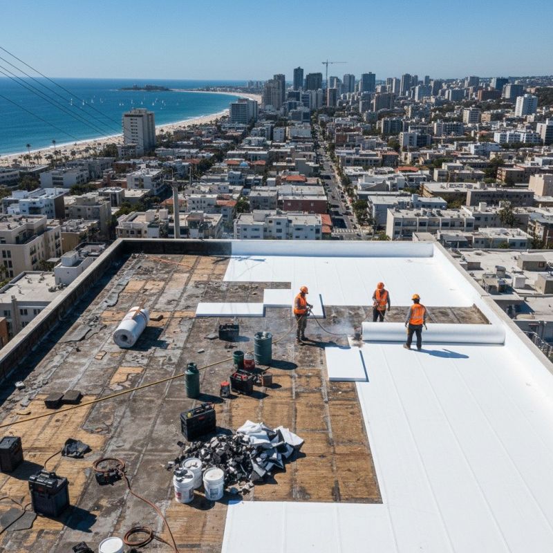 Flat Roof Replacement in Syria, VA