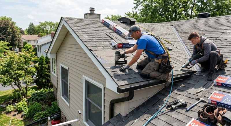 Hip Roof Shingle Replacement in Ruckersville, VA