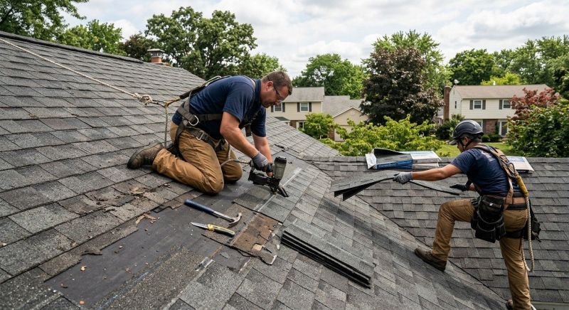 House Roof Repair in Fluvanna County, VA