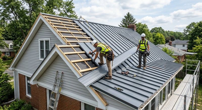 Metal Roof Installation in Crozet, VA