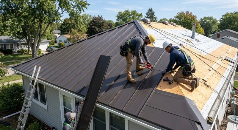 Metal Roof Installation in Fluvanna County, VA