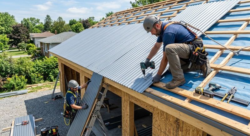 Metal Roof Installation in Ruckersville, VA