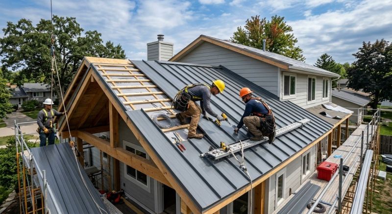 Metal Roof Installation in Palmyra, VA